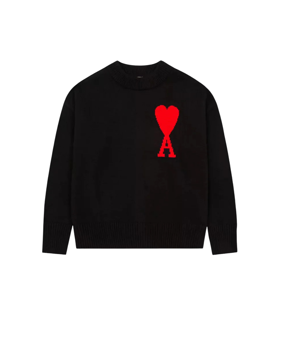 Viraler A Pullover mit Herz
