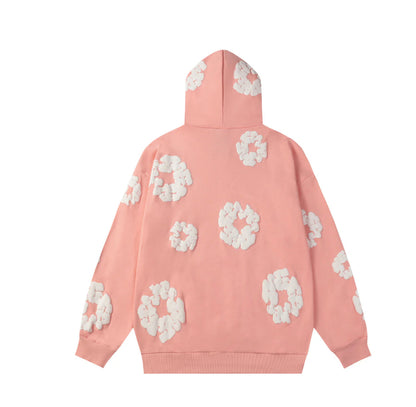 Rosa Blumenmuster Tracksuit