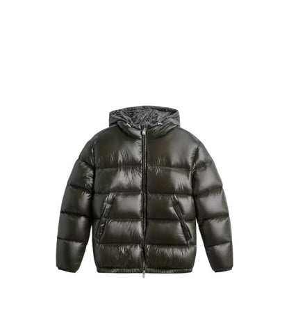 Virale Shiny Puffer Jacke