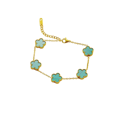 Kleeblatt Armband