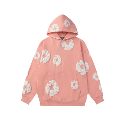 Rosa Blumenmuster Tracksuit