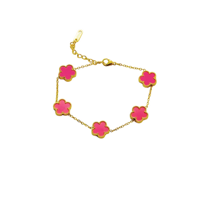 Kleeblatt Armband