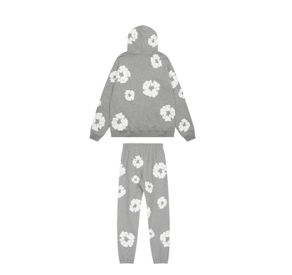 Viraler Blumenmuster Tracksuit