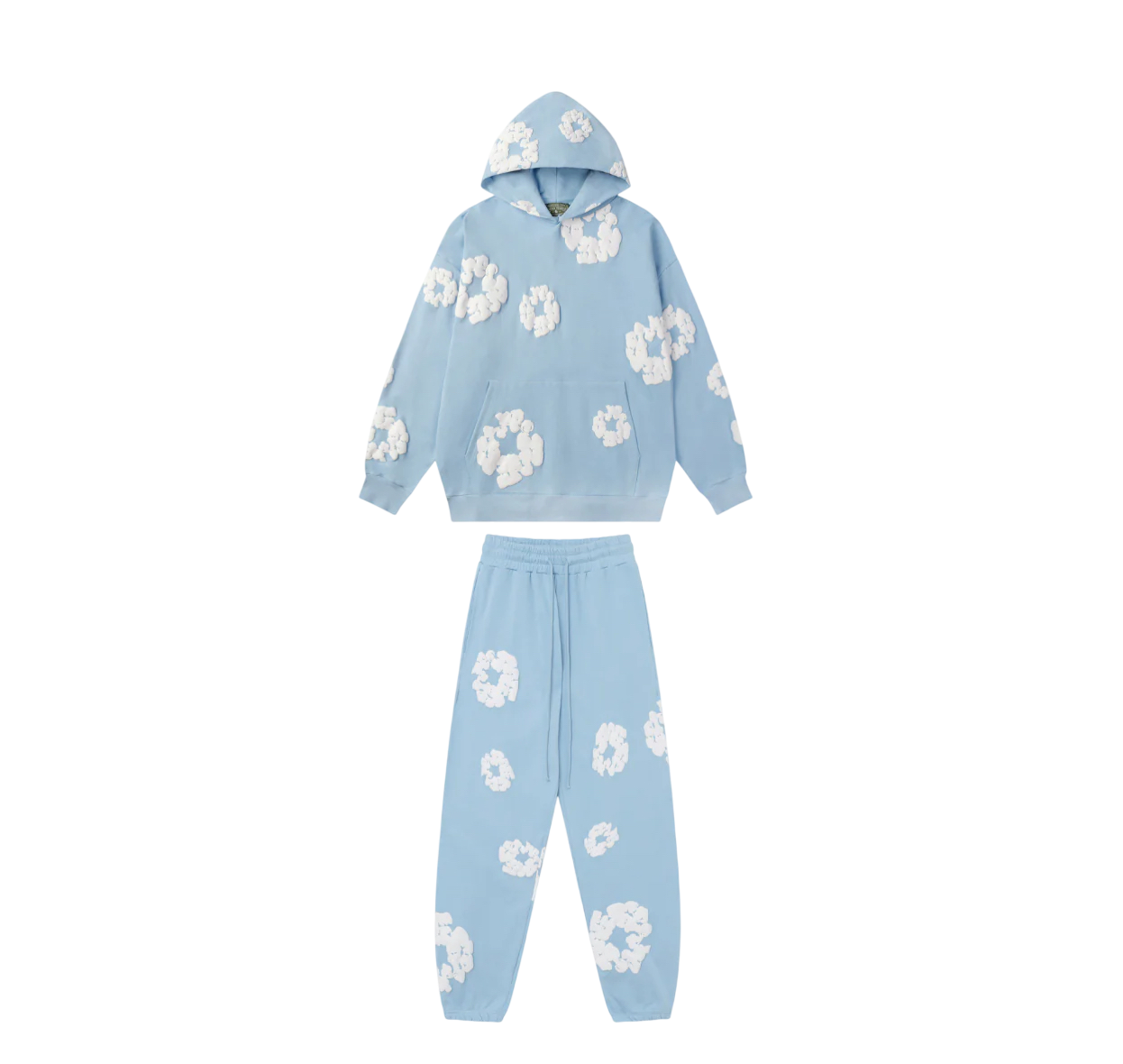 Viraler Blumenmuster Tracksuit