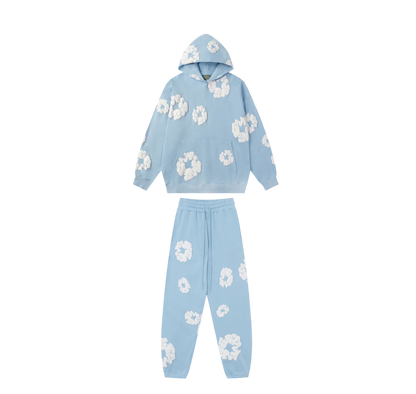 Viraler Blumenmuster Tracksuit