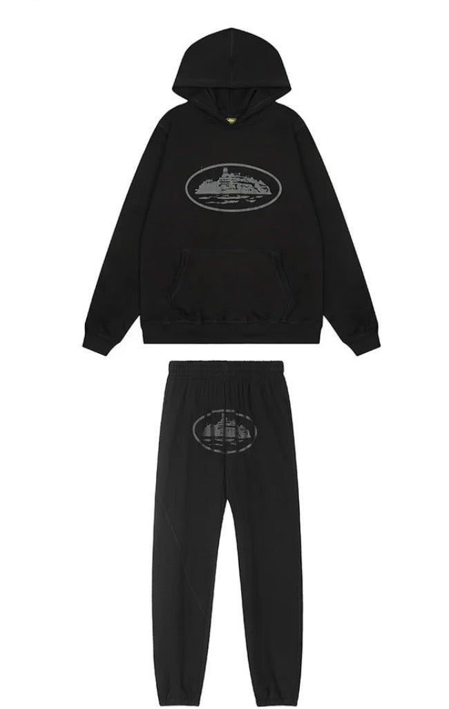 Alcatraz Black on Black Tracksuit